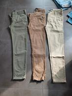 3x zara broeken EU 40, USA 31 Kaki groen, bruin en beige, Kleding | Heren, Ophalen of Verzenden, Gedragen, Beige