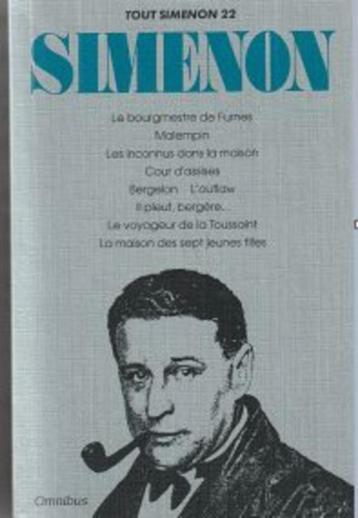 Tout Simenon * Collection Omnibus * Volume 22 beschikbaar voor biedingen