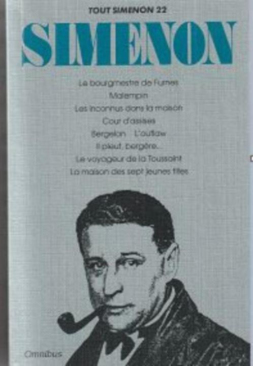 Tout Simenon * Collection Omnibus * Volume 22, Boeken, Detectives, Zo goed als nieuw, Ophalen of Verzenden