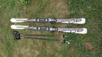 Ski's Rossignol 165cm en sticks, Sport en Fitness, Skiën en Langlaufen, Ophalen, Rossignol, Zo goed als nieuw, Ski's