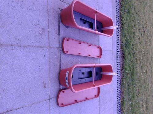 Plantenbakken (A_073)., Tuin en Terras, Bloembakken en Plantenbakken, Zo goed als nieuw, Kunststof, Binnen, Balkon, Tuin, Minder dan 30 cm