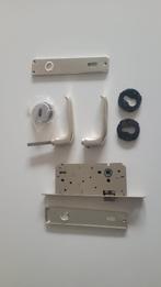 deurslot, Doe-het-zelf en Bouw, Hang- en Sluitwerk, Ophalen, Gebruikt, Chroom, Klink of Kruk