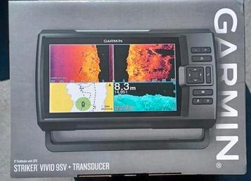 Garmin strike vivid 9 sv fishfinder, Watersport en Boten, Ophalen of Verzenden, Zo goed als nieuw