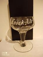 Oud geverfd bierglas Knock - Ale Bry Ardor, Verzamelen, Biermerken, Ophalen of Verzenden, Zo goed als nieuw, Glas of Glazen, Overige merken