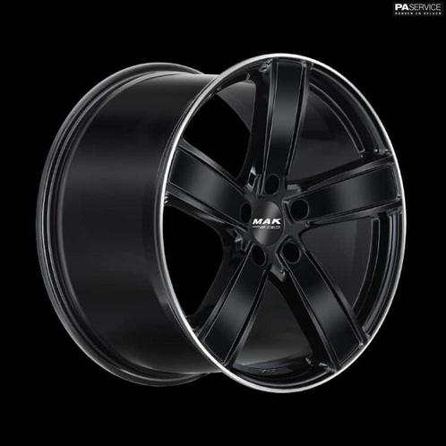 Nieuw 20 inch Black Mak Panamera MY2019 set inc Vredestein, Auto-onderdelen, Banden en Velgen, Banden en Velgen, 20 inch, Nieuw