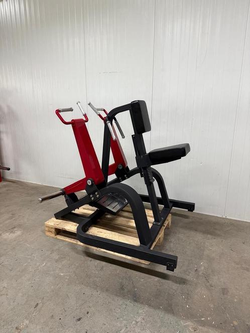Plate loaded seated row / rug / fitness / gym / roeien, Sport en Fitness, Fitnessmaterialen, Zo goed als nieuw, Rug, Ophalen of Verzenden