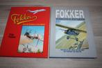 2 x boek met stofwikkel , Fokker Engels en Nederlandse tekst, Ophalen of Verzenden, Zo goed als nieuw, Vliegtuig