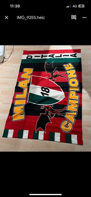 Drapeau ac milan, Divers, Drapeaux & Banderoles, Enlèvement