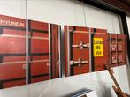 Set 3 x schilderij van container, Ophalen