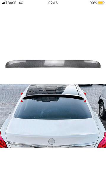 Mercedes C-klasse Nieuw Carbon dakspoiler beschikbaar voor biedingen