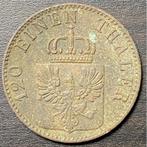 Royaume de Prusse (1821 - 1873) 3 pfennig 1853 A, Timbres & Monnaies, Monnaies | Europe | Monnaies non-euro, Enlèvement ou Envoi