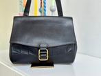 Delvaux  Borsalino Marine blauw, Ophalen of Verzenden, Zo goed als nieuw, Blauw, Schoudertasje