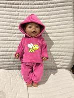 394. Babyborn: Nieuw roze jogging, Kinderen en Baby's, Speelgoed | Poppen, Ophalen of Verzenden, Nieuw, Babypop