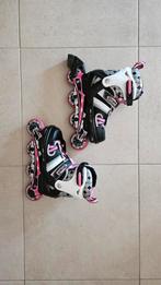 Optimum inline skates + Oxelo protector set, Sport en Fitness, Skeelers, Ophalen, Gebruikt