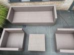 Loungeset met kussens, Tuin en Terras, Tuinsets en Loungesets, Ophalen, 6 zitplaatsen, Zo goed als nieuw, Loungeset
