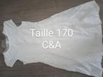 Robe été blanc fille taille 170, Enfants & Bébés, Enlèvement ou Envoi, Comme neuf, Fille, Robe ou Jupe