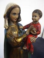 K. Dupon sculptuur O.L.V. Maria met kind 1870👀😍💑🙏🤗👌, Antiek en Kunst, Antiek | Religieuze voorwerpen, Ophalen of Verzenden