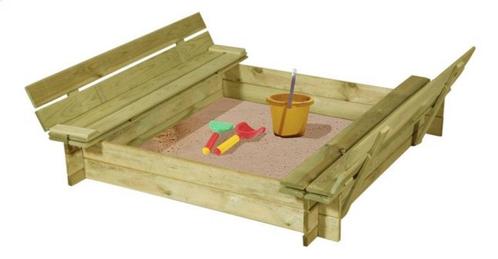 Zandbak 120x120, Kinderen en Baby's, Speelgoed | Buiten | Zandbakken, Nieuw, Ophalen