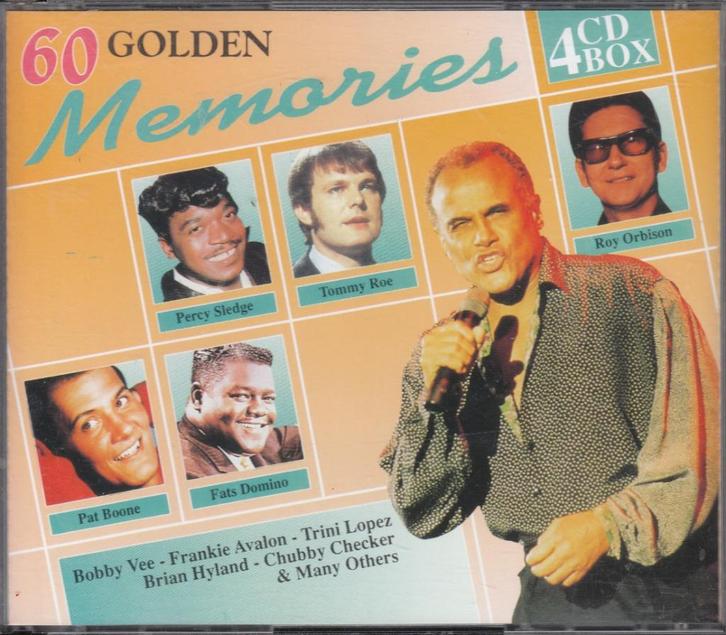 60 golden Memories op 4 CD's, Cd's en Dvd's, Cd's | Verzamelalbums, Pop, Verzenden