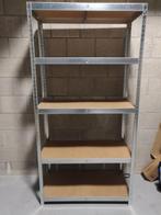 Heavy duty opbergrek 180x90x45cm metaal/hout (2 maal), Ophalen, Zo goed als nieuw