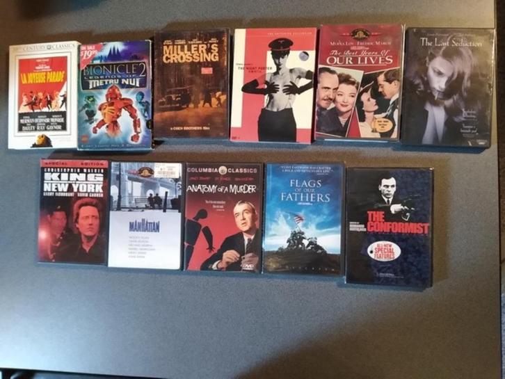 Lot de 6 DVD originaux – certains collector/neufs, CD & DVD, DVD | Aventure, Enlèvement ou Envoi