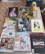 diverse boeken, kunstboeken, boekjes naaien kruisjessteek, Ophalen of Verzenden