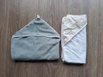 Set van 2 baby badcapes/omslaghanddoeken, Ophalen, Gebruikt
