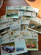 JAGUAR : 19 jolies cartes auto, 14x14cm, avec descriptif et, Collections, Marques automobiles, Motos & Formules 1, Comme neuf