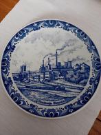 Delfts blauw wandbord staatsmijn Maurits, Antiek en Kunst, Antiek | Wandborden en Tegels, Ophalen of Verzenden
