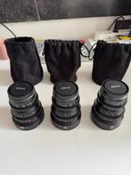 Meike T2.2 Prime Cine Lens Kit MFT mount 16, 25 en 50mm, Audio, Tv en Foto, Foto | Lenzen en Objectieven, Ophalen of Verzenden