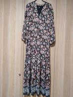 Longue robe fleurie K Design Taille XL, K Design, Zwart, Maat 46/48 (XL) of groter, Ophalen of Verzenden