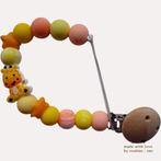 noekies speenkoord giraf geel oranje, Kinderen en Baby's, Verzenden, Nieuw, Overige typen