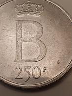 250fr 19 76 VL, kartelrand en kleine B  zeldzaam zie foto's, Timbres & Monnaies, Monnaies | Belgique, Enlèvement ou Envoi, Monnaie en vrac