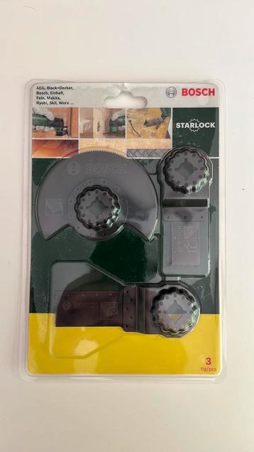 Bosch Multitool set - 3 delig - voor hout en metaal beschikbaar voor biedingen