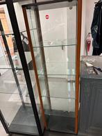 vitrine kast bruine rand, Ophalen, Gebruikt, Info@idpo.k, Glas