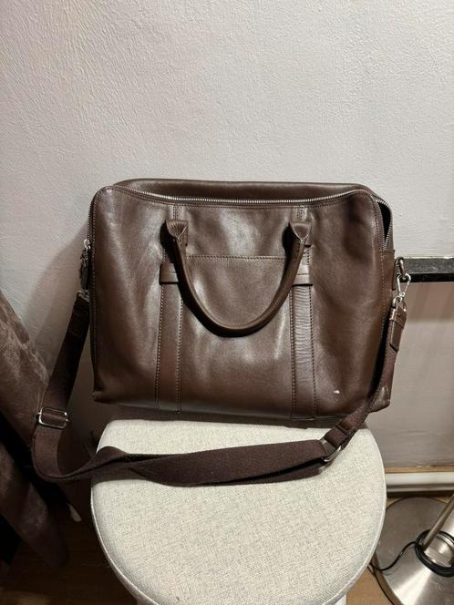 Sac PC portable Pier One en cuir