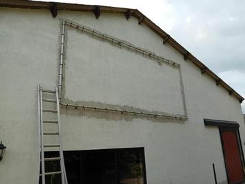 Aluminium kader voor reclamedoek incl rekken beschikbaar voor biedingen