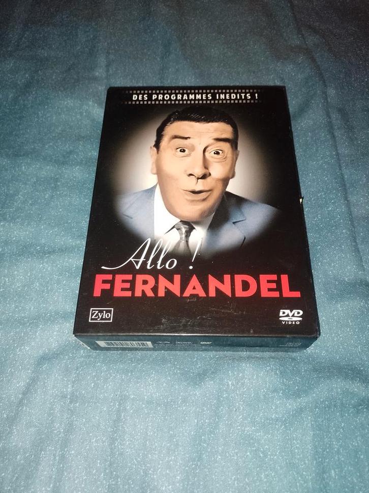 A vendre en coffret DVD Allô! Fernandel, CD & DVD, DVD | Comédie, Comme neuf, Comédie d'action, Coffret, Tous les âges