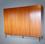 Garde-robe Vintage Highboard Oswald Vermaercke V-form 1960's, Huis en Inrichting, Ophalen