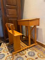Schoolbankje / lessenaar, Ophalen, Zo goed als nieuw, Tafel(s) en Stoel(en)
