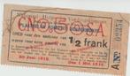 DENDERMONDE BON NATIONAAL HULP 1/2 FRANK 1 MEI 1916, Postzegels en Munten, Bankbiljetten | België, Los biljet, Ophalen of Verzenden