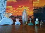 2 facons  eau de toilette Yves Rocher + 4 miniatures vides, Collections, Parfums, Miniature, Utilisé, Enlèvement ou Envoi
