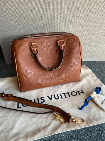 LOUIS VUITTON Speedy 25 Cognac Monogram beschikbaar voor biedingen