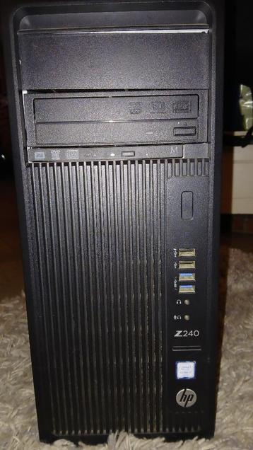 HP Z240 Tower - Intel CoreTM i7-6700 - 16 GB RAM beschikbaar voor biedingen