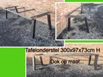 Tafelonderstel 300x97x73 cm H - eettafel - tafel - tuintafel, Neuf, Enlèvement, 50 à 100 cm, 200 cm ou plus