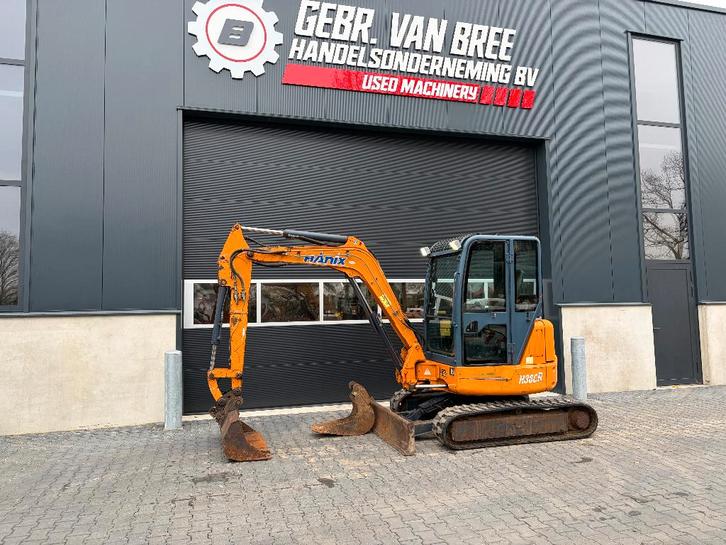 te koop hanix h36cr minigraver/graafmachine, Articles professionnels, Machines & Construction | Grues & Excavatrices, Excavatrice