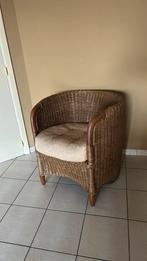 Rattan 1-zit gemaakt uit tropisch gewoven hout, Ophalen