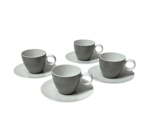 SET/4 koffietassen Vario Marble Grey Thomas Rosenthal, Huis en Inrichting, Keuken | Servies, Nieuw, Kop(pen) en/of Schotel(s)