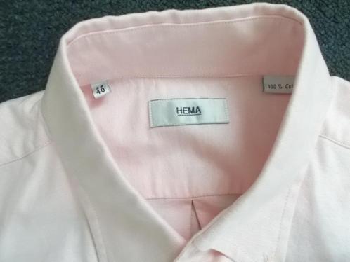 Hema overhemd roze mt.39/40 nieuw,nooit gedragen 4 euro, Vêtements | Hommes, Chemises, Neuf, Tour de cou 39/40 (M), Rose, Enlèvement ou Envoi