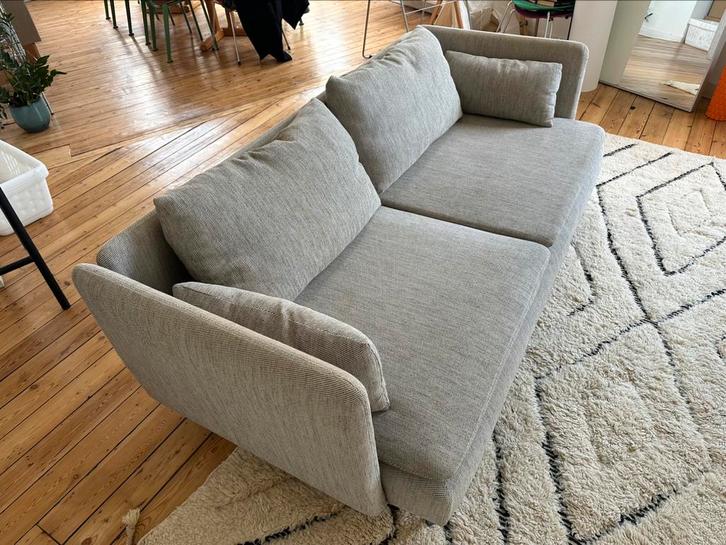 Canapé gris Ikea Soderhamn 3 places, Maison & Meubles, Canapés | Sofas & Chaises Longues, Utilisé, Enlèvement